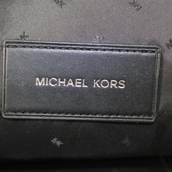 Michael Kors Cooper Commuter Sling Pack Backpack-Admiral Multi MK Signature - Picture 11 of 13